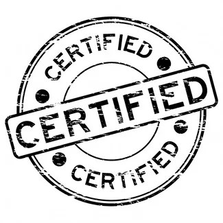 Certifikováno